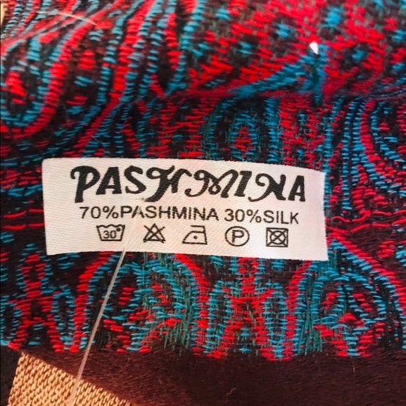 Vintage reversible PASHMINA - Picture 2 of 6